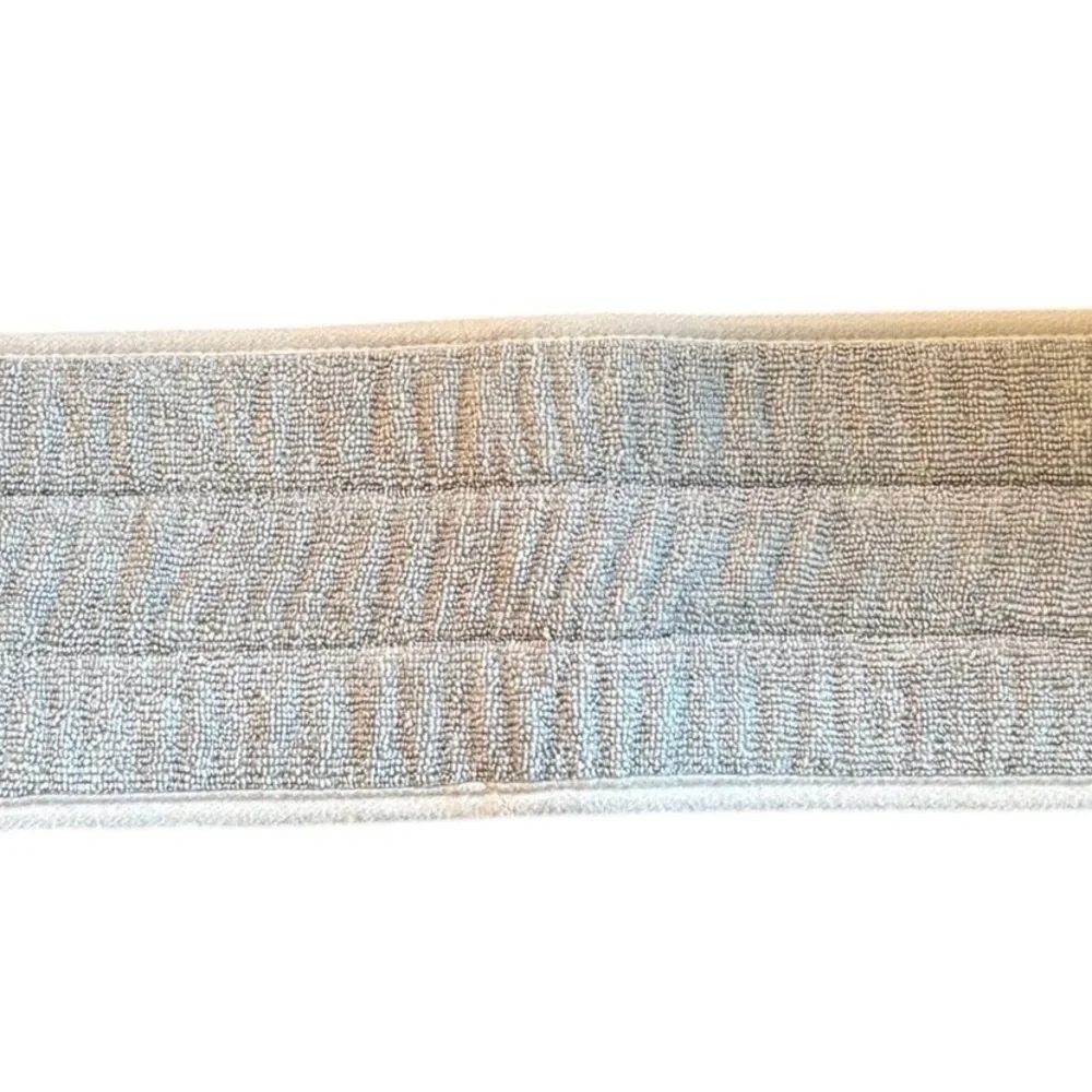 Norwex Baclock Back Scrubbed Finger Loops Gray Microfiber Mesh Scrubby Back Gray
